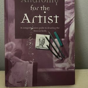 Anatomy for the artist book! If you like drawing this book will walk you through